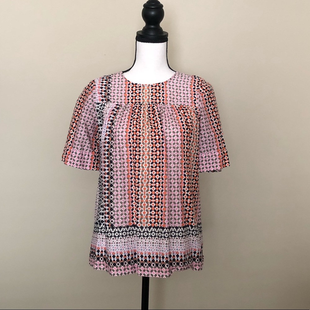 JCrew Top -  Cute for Spring! Size 4